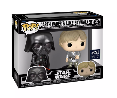 Disney D23 Expo Sticker Funko Pop! Exclusive Star Wars Luke