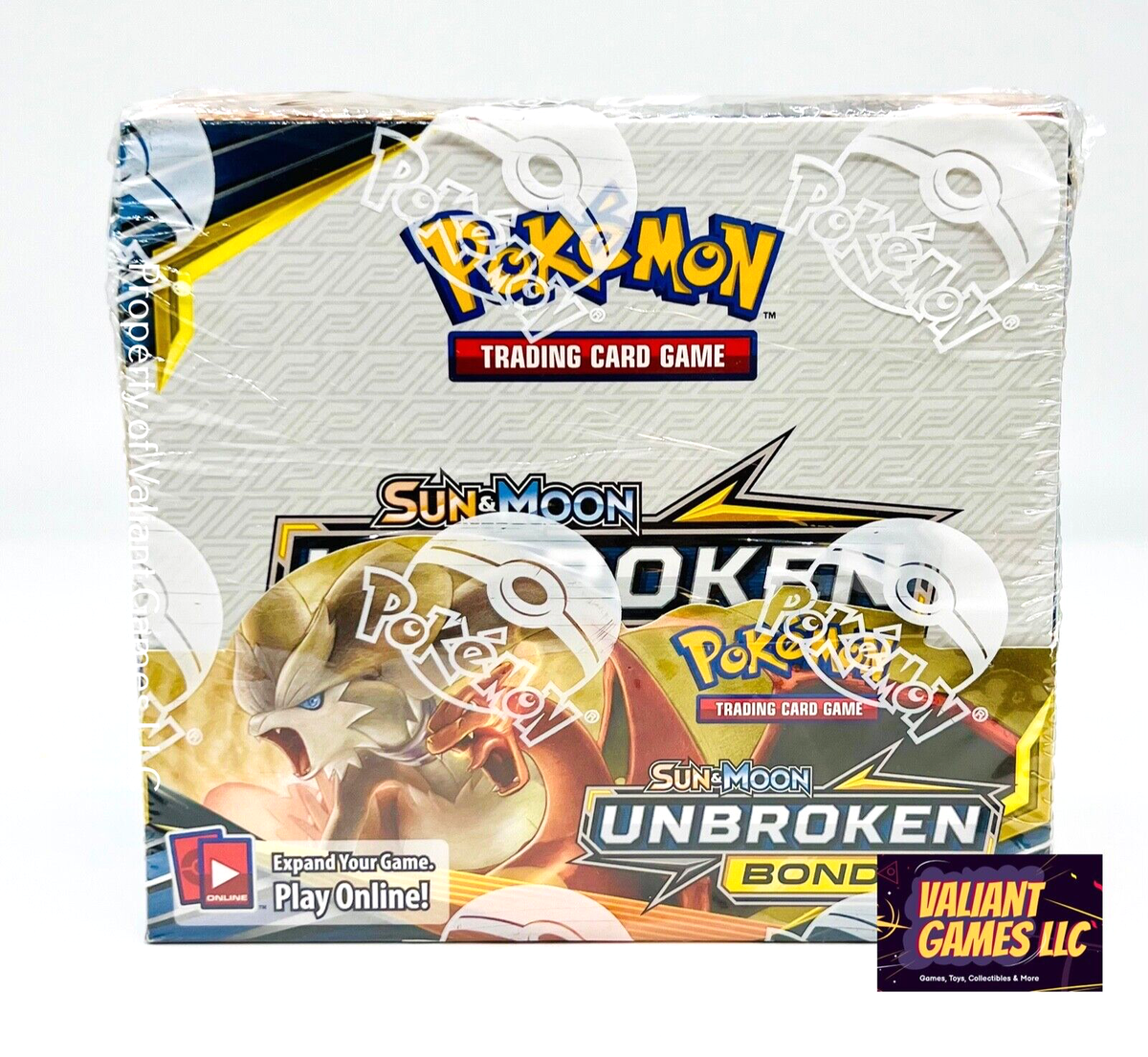 未開封　ポケモンカードゲーム「Unbroken Bonds」ブースターボックス Pokemon TCG - Unbroken Bonds Sealed Booster Box - 36 Packs