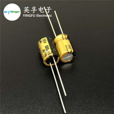 20pcs 16V100UF 16V Nichicon FG Muse capacitor 8X11.5mm FineGold for Audio