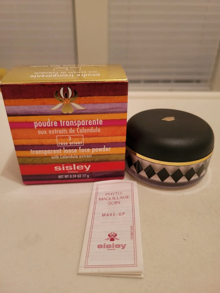 NIB Sisley Poudre Transparente Loose Face Powder #2 Rose Orient -17G/0.59Oz - Image 2 of 4
