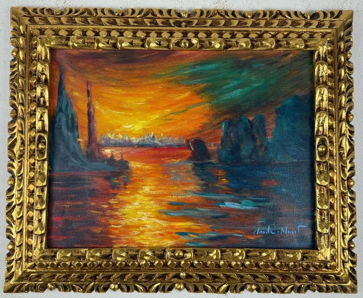 油彩画 Claude Monet 額装品 claude monet original products for sale | eBay