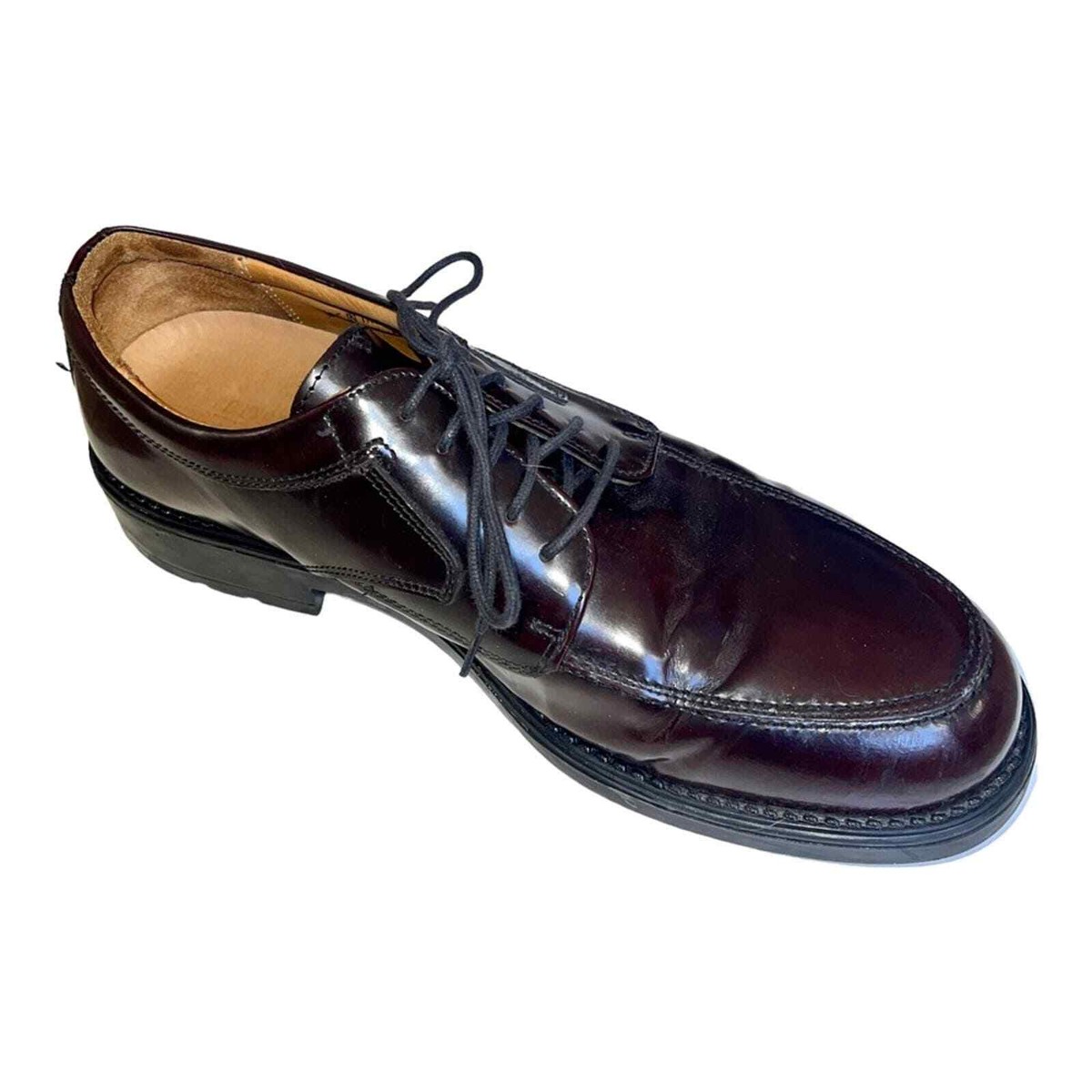 Bostonian Strada Men‎ Derby Shoe Size 12 Office Work Dress Burgundy Leather Bostonian Strada dress shoes , if you need a dress shoes pm me main image 4