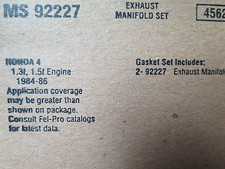 Fel-pro Ms92227 Exhaust Manifold Gasket Set Nos O-a1-2