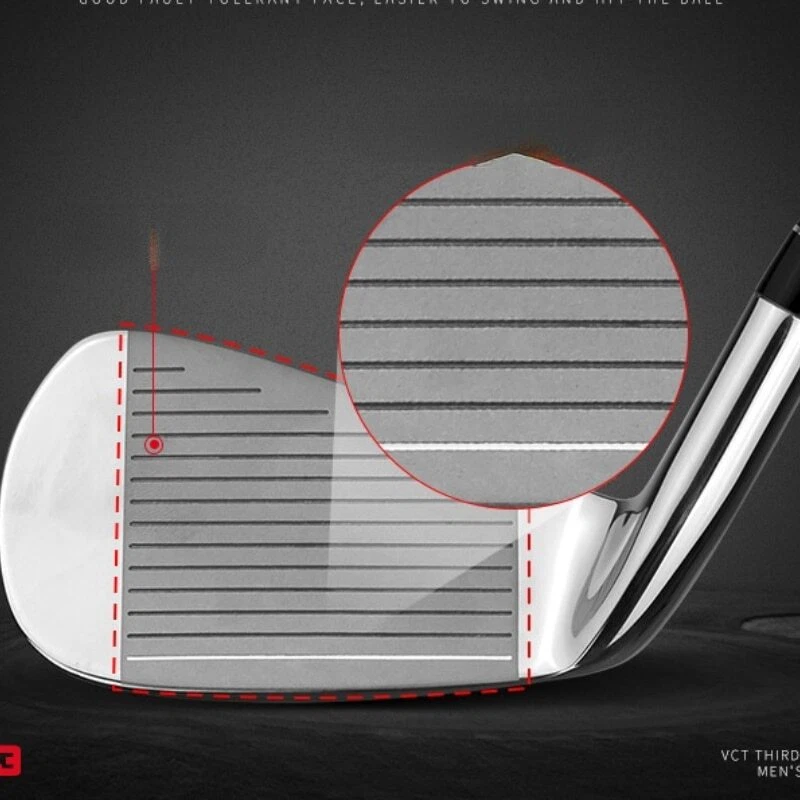 Irons Golf Clubs for Men Practicing Club Upgraded Surface and High Elasticity - Image 3 of 4