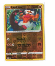 Pokemon Sword & Sheild Lost Origin Landorus 105/196 Reverse Holo Rare