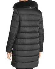 1115 New Herno Fox Collar Coat,38/2,real Fur,jacket,zip,down Puffer,logo,nwt