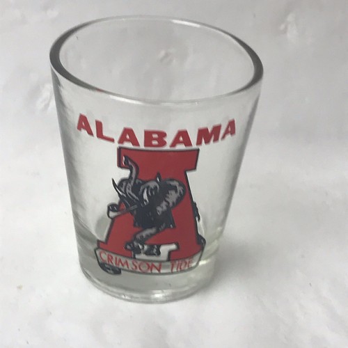 Alabama Crimson Tide Shot Glass Football