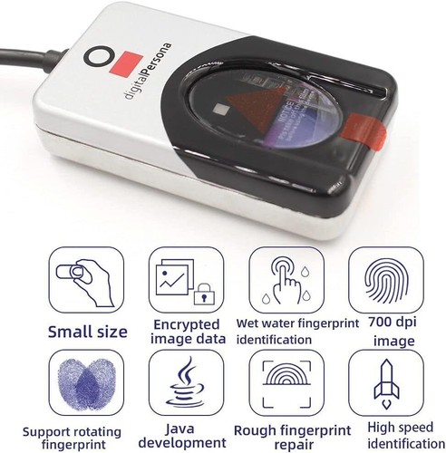 Digital Persona U.are.u 4500 USB Biometric Fingerprint Scanner Reader - Picture 4 of 5