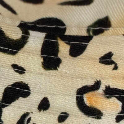 CELINE Gregory Edwards Leopard Bucket hat hat hat cotton Yellow Beige CELINE Gregory Edwards Leopard Bucket hat hat hat cotton  main image 3