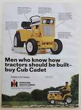 1961 PAPER AD Buckeye Riding Lawn Mower Tractor Made In Ohio