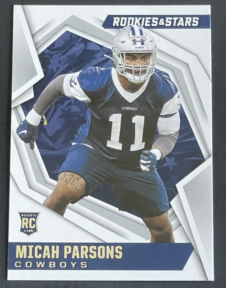 2021 Panini Rookies & Stars Micah Parsons Rookie RC #178 Cowboys
