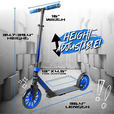 Madd Gear 426-108 Kruzer 200mm Commuter Scooter Easy Folding for