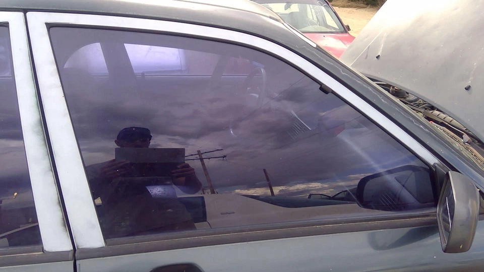 Mitsubishi Galant Vr-4 1989-1993 pasajero ventana delantera derecha puerta vidrio Foto 2 de 4