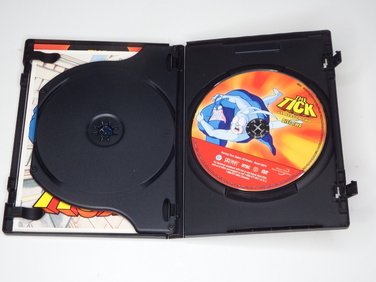 The Tick Vs. Season 2 (DVD, 2 Disc Set) Animated Series