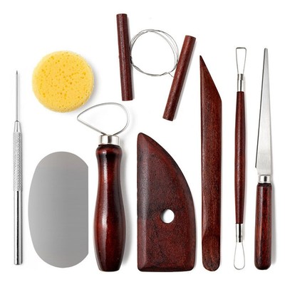 Essential Pottery Tool Kit for Soft Clay Carving Trimmen and Detailing