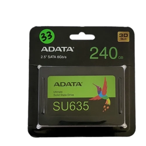 ADATA SU635 240GB 3D NAND SATA 2.5 Inch Internal SSD ASU635SS 240GQ R