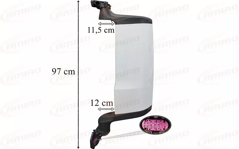 fits MAN TG3 TGX 2021- MIRROR LEFT 81637306859 | eBay