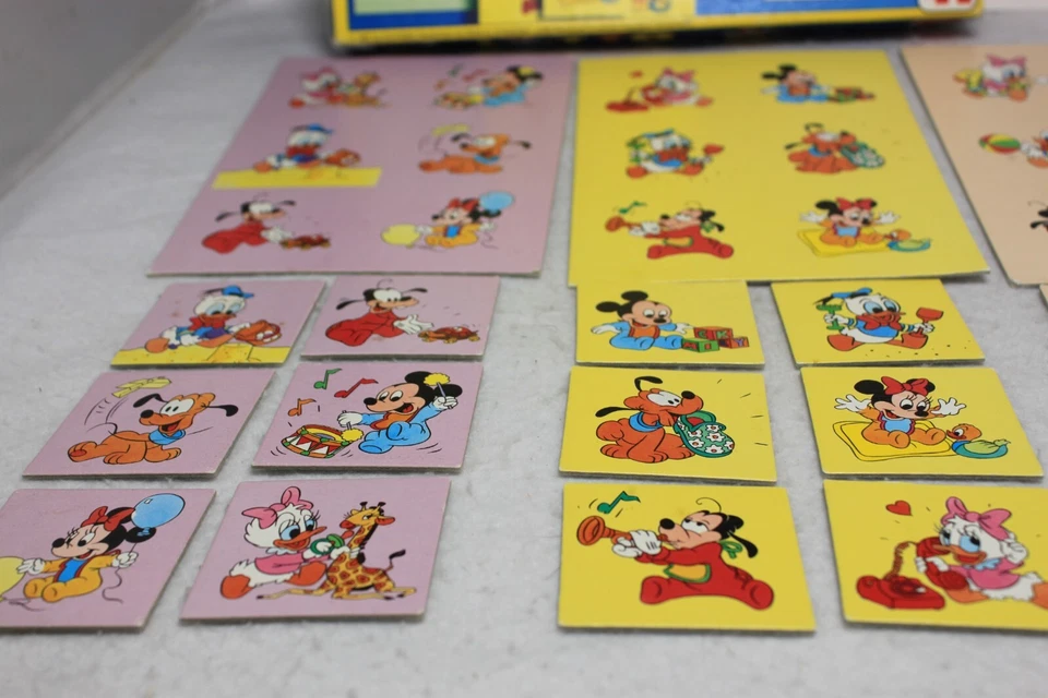 Raro Juego De Colección 1987 Disney Babies Lotto por Jumbo Bingo Tipo Juego a Juego Foto 4 de 4