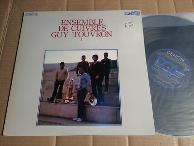 ENSEMBLE DE CUIVRES GUY TOUVRON 1 - LP - DENON - JAPAN 1983  (3)