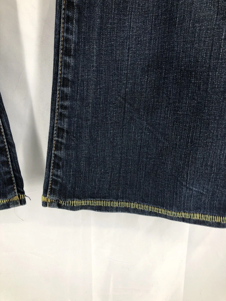 Pantalones de mezclilla azul punto en contraste corte bootcut Mod Loomstate 31 (35x34) Foto 4 de 4