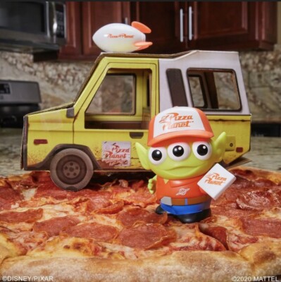 SDCC 2020 Mattel Pixar Alien Remix Pizza Planet Delivery Driver