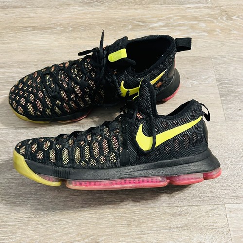Nike KD 9 Unlimited 843392-999 Mens Black Sneakers Size 9.5 | eBay