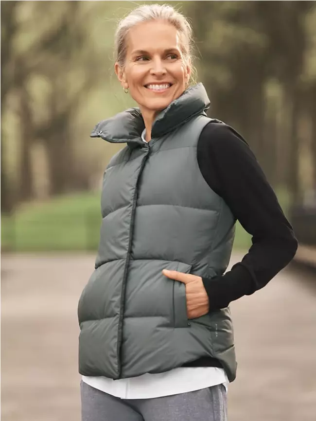 Athleta womens hotsell down vests