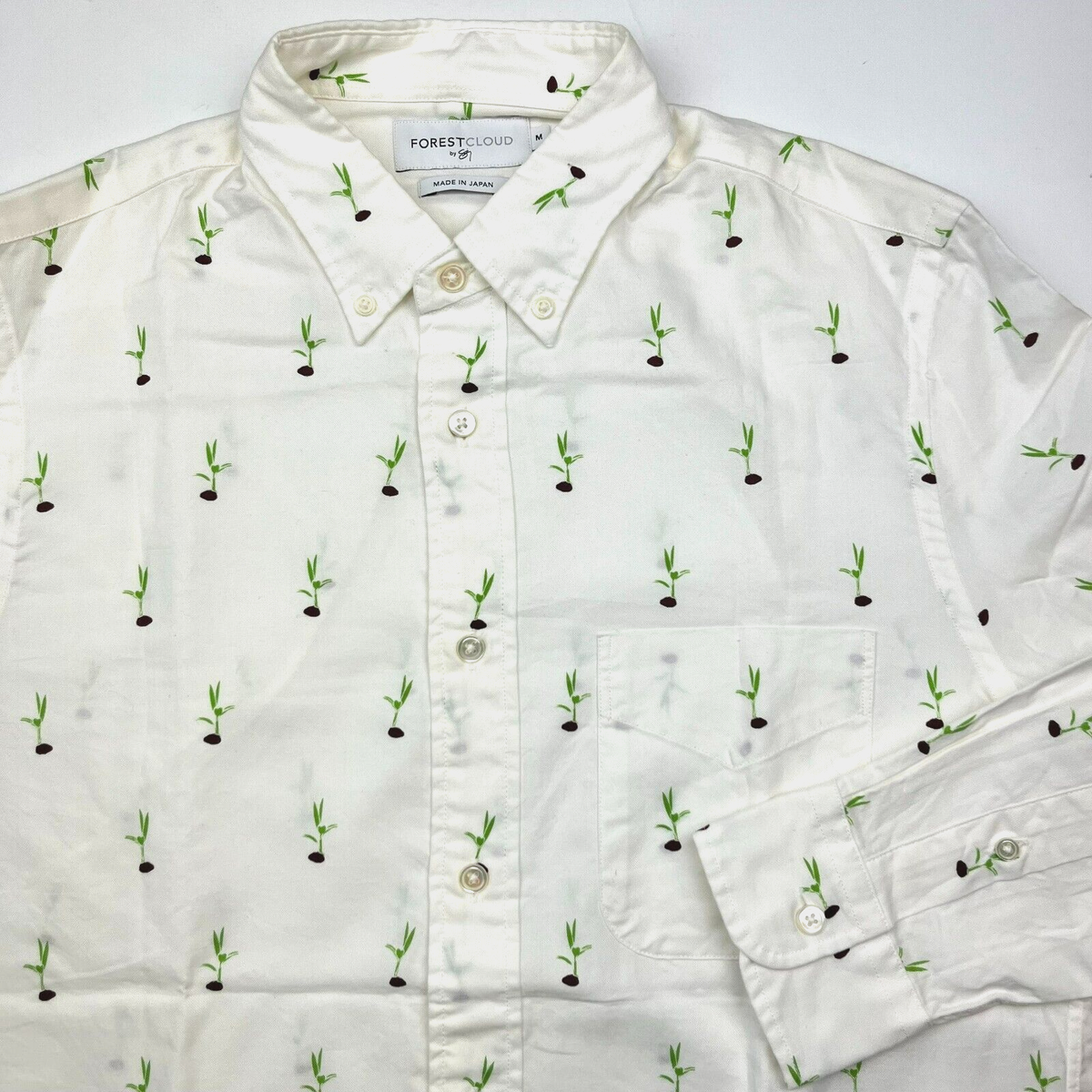 RARE Forest Cloud by Sig Zane MEDIUM Made in Japan Hawaiian Aloha 