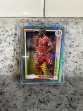 2023 Topps Merlin SADIO MANE Aqua Prism Refractor Bayern München