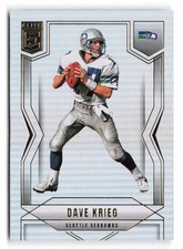 2025 Donruss Elite Dave Krieg #82 Seattle Seahawks
