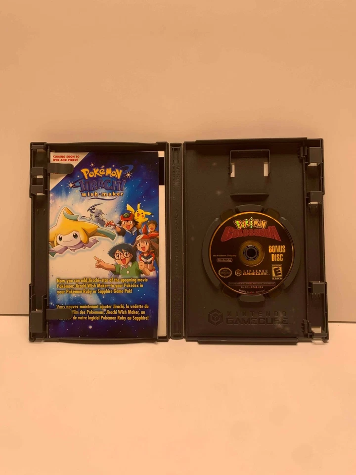 Pokemon Colosseum Bonus Disc (Nintendo Gamecube 2004) CIB, Cleaned & Tested - Image 3 of 3