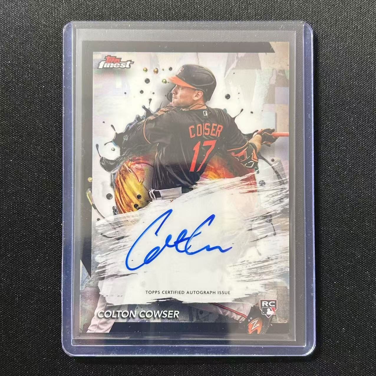 ☕️2024 TOPPS FINEST BASEBALL FINEST AUTO REFRACTOR RC COLTON COWSER