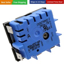 WB24X25013 4464832 Electric Range Infinite Control Switch Replacement Model S...