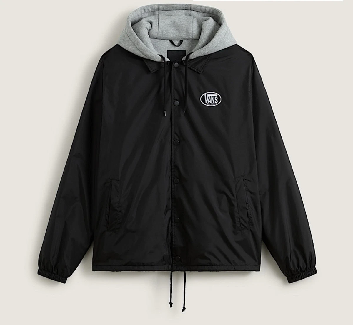 VANS Windbreaker Coats, Jackets & Vests Nylon Outer Shell for Men