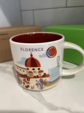 🇮🇹Starbucks Florence YAH 14oz Collection Mug New In Box🇮🇹
