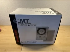 SpeakerCraft NIB MT6 In-Wall or Ceiling Speakers 1 Pair (2) Speakers/Box