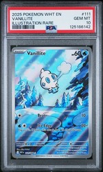 Vanillite 111/086 White Flare Illustration Rare