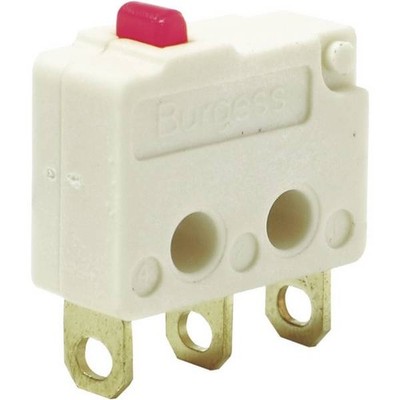 Burgess F4T7UL 250V/AC 5A 1 x On / (On) IP40 Momentary 1 Micro Switch