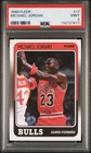 1988 FLEER #17 MICHAEL JORDAN PSA 9