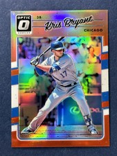 2017 Donruss Optic Orange #83 Kris Bryant Chicago Cubs /199
