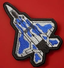 🔥F-22 Raptor Iron On Patch STRIKE FIGHTER JET Plane AIRFORCE PILOT F22 AIRCRAFT
