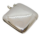 Art Deco Sterling Silver Large Vesta Case Antique 1911 Chester