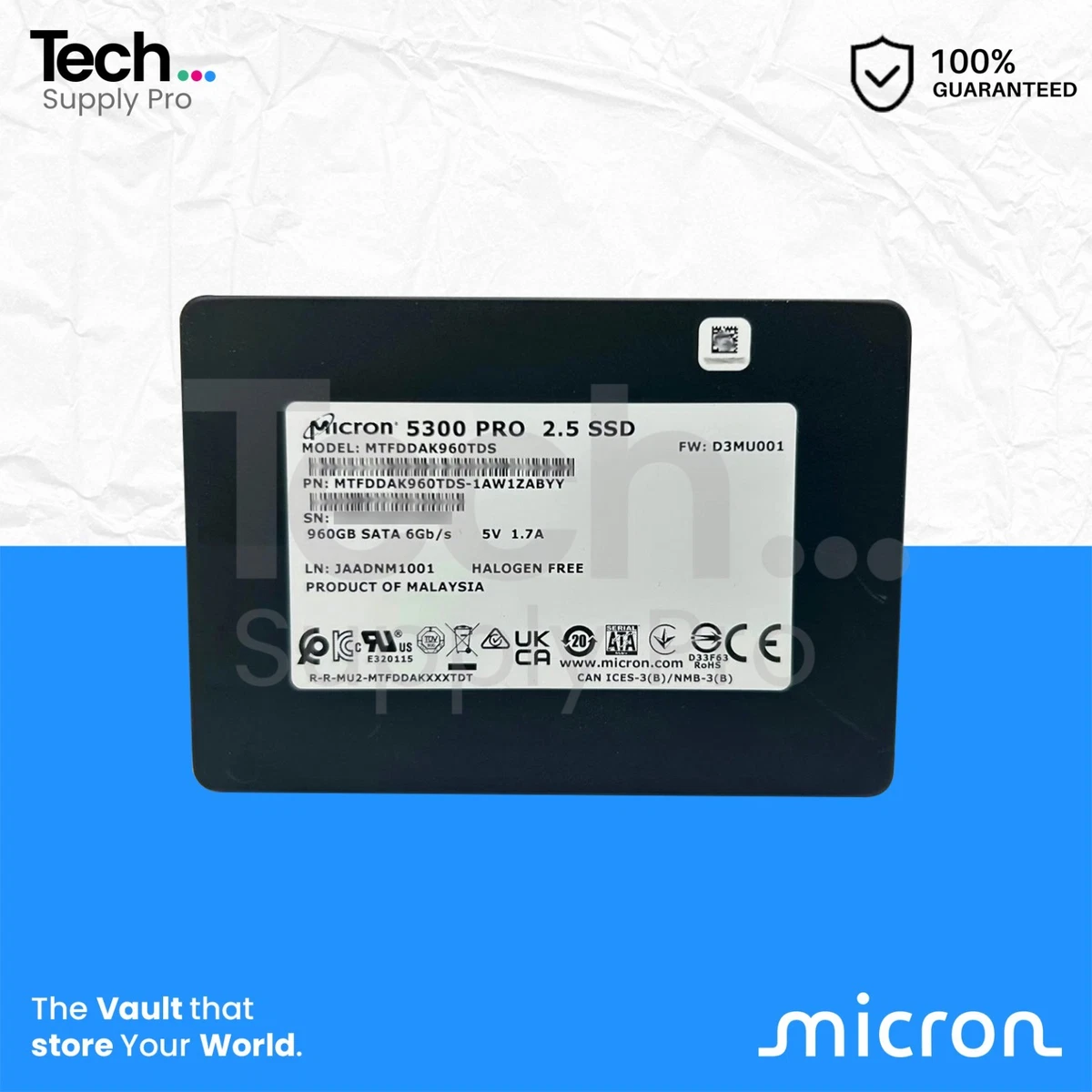25+ Micron 960GB SSD for sale | Updated Oct 2026