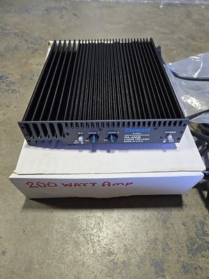 Stewart Electronics  PA-200B 100 Watt  Power Amplifier           Made in USA