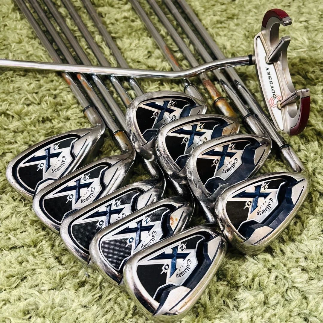 メンズ フルセット☆Callaway X20 ODYSSEY ゴルフ/R96P X-20 Iron Set Golf Clubs for sale | eBay