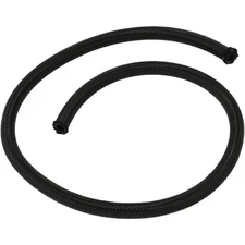 Fragola Premium Black Nylon Braided Rubber Hose, -6 AN, 3 Ft