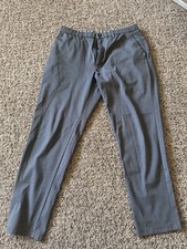 Uniqlo Pants Mens Size Large ) Gray Ezy Ankle Dress Pants