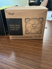 Rosewill RGB Case Fans And Hub Set 120mm 5 Pack