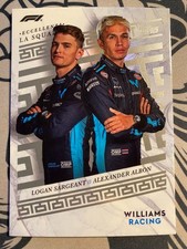 2023 Topps Eccellenza Formula One La Squadra Williams Racing Sargeant Alex Albon