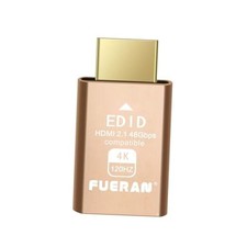 HDMI 2.1 Dummy Plug 4K 120Hz Virtual Display Emulator, Headless HDMI2.1-4K-1P